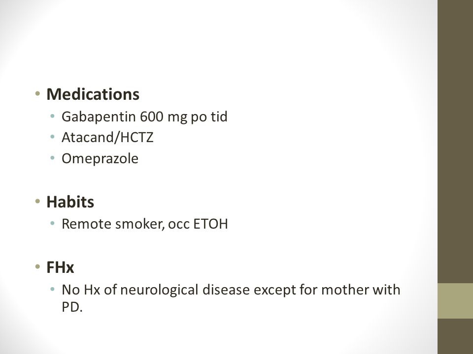 gabapentin 600 tid