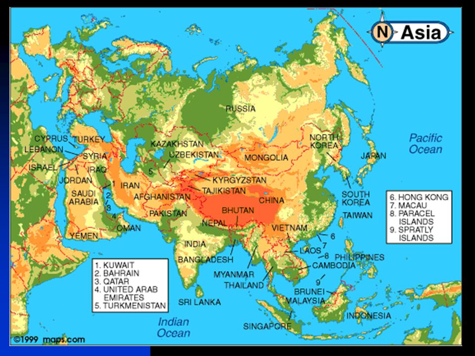 Asia area. Asia physical Map. Physical Map of East Asia. Geographic Map of Asia. Площадь Азии.