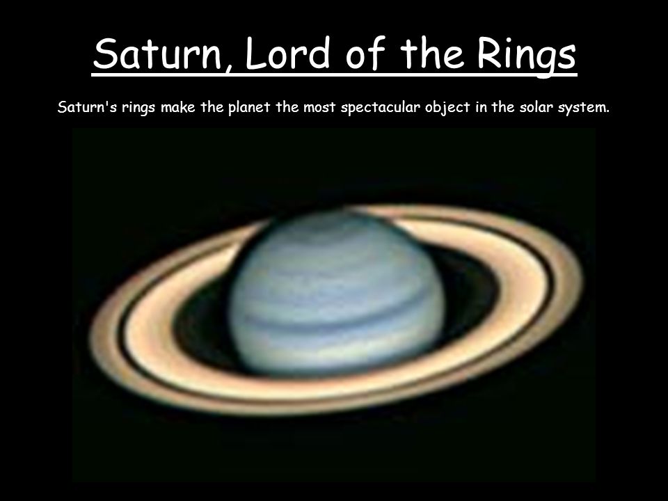 General Astronomy Rings 'n' Things. Rings are swarms of orbiting particles  Orbits have to be very circular Elliptical orbits will result in  collisions, - ppt download