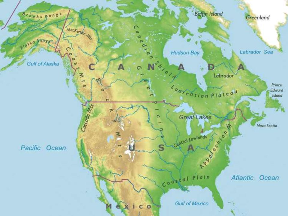 Natural Environments Of North America Ppt Video Online Download