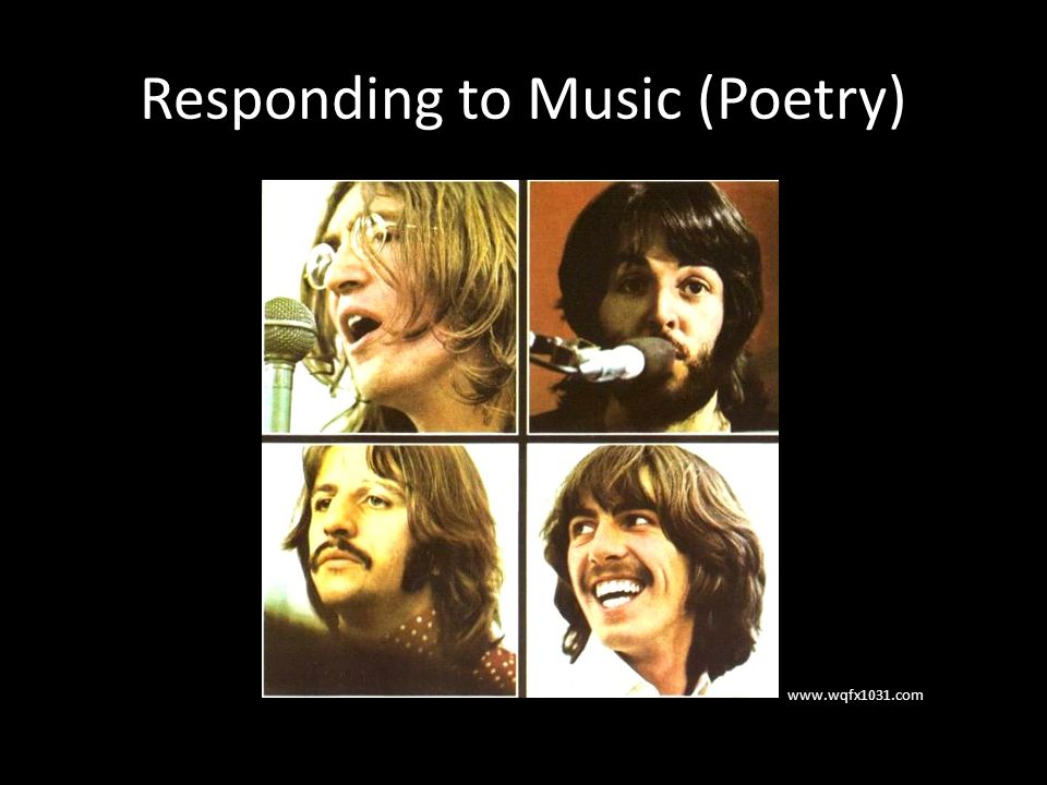 Responding to Music (Poetry)