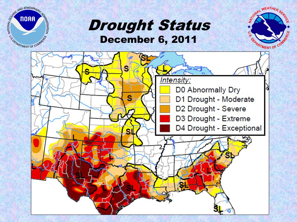 Drought Status December 6, 2011