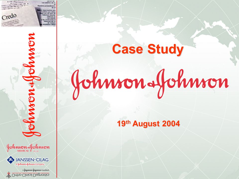 1 Case Study 19 th August 2004