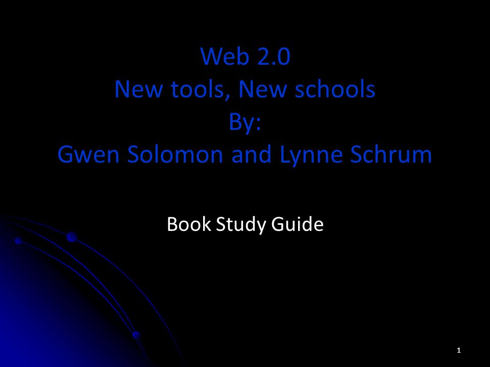Web 2.0: New Tools, New Schools