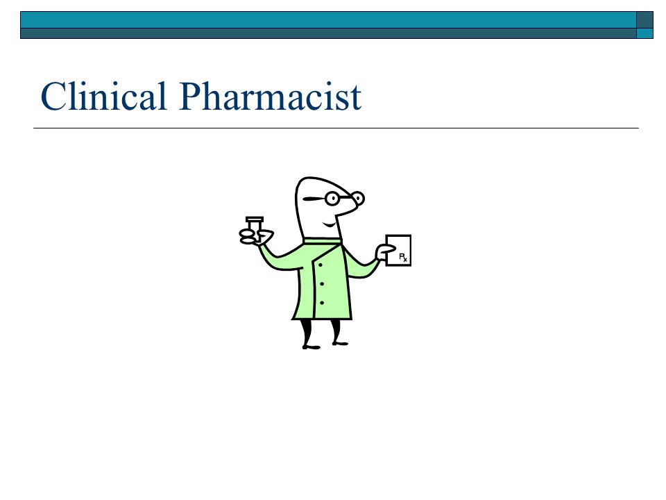 Clinical Pharmacist