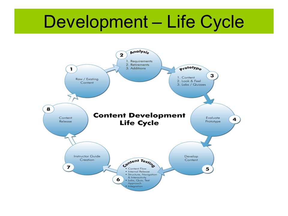 Development – Life Cycle