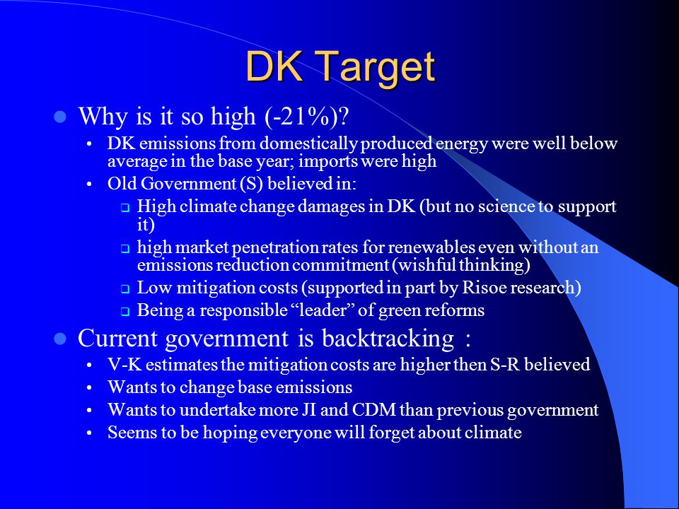 DK Target Why is it so high (-21%).