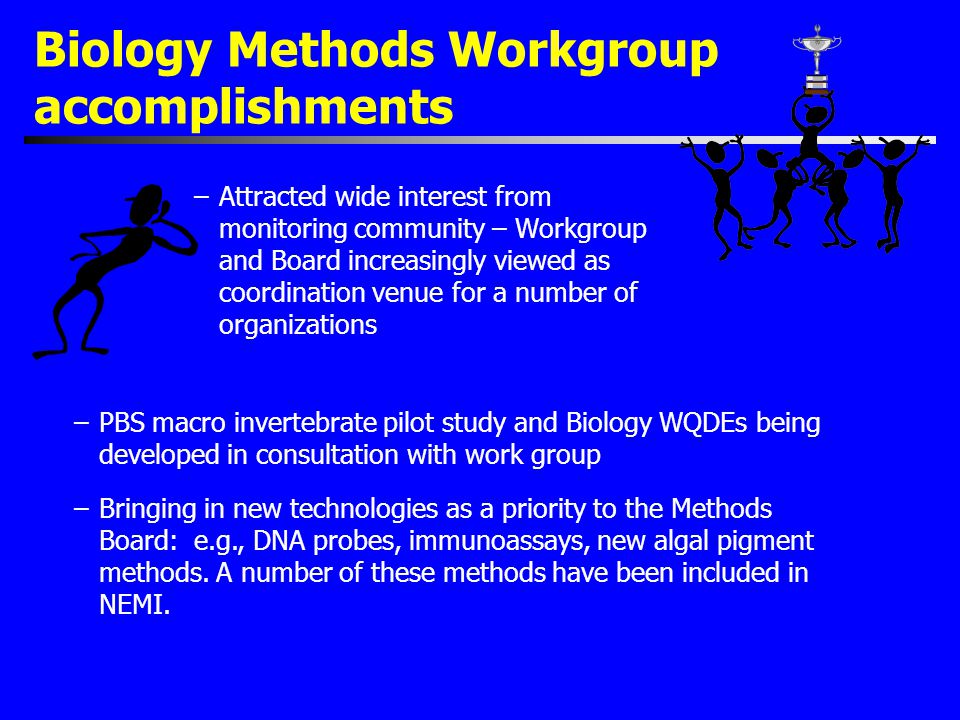 Why a Biology Methods Workgroup.