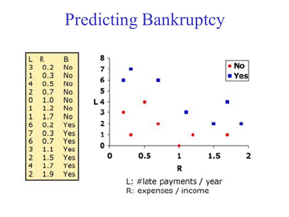 Predicting Bankruptcy