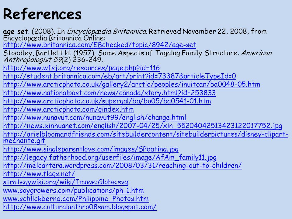 References age set. (2008). In Encyclopædia Britannica.