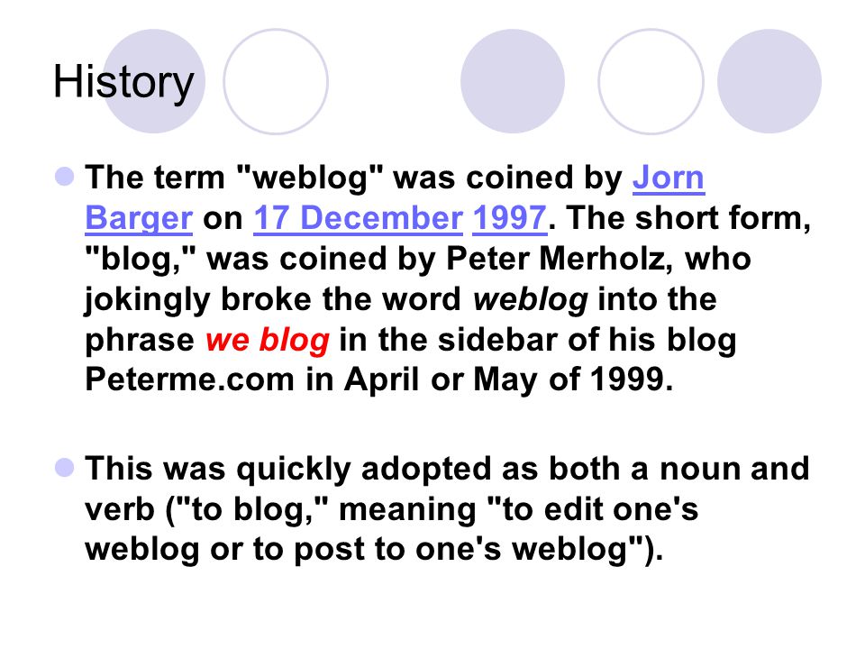Internet Browsers RWLO Introduction to blogging. Definition