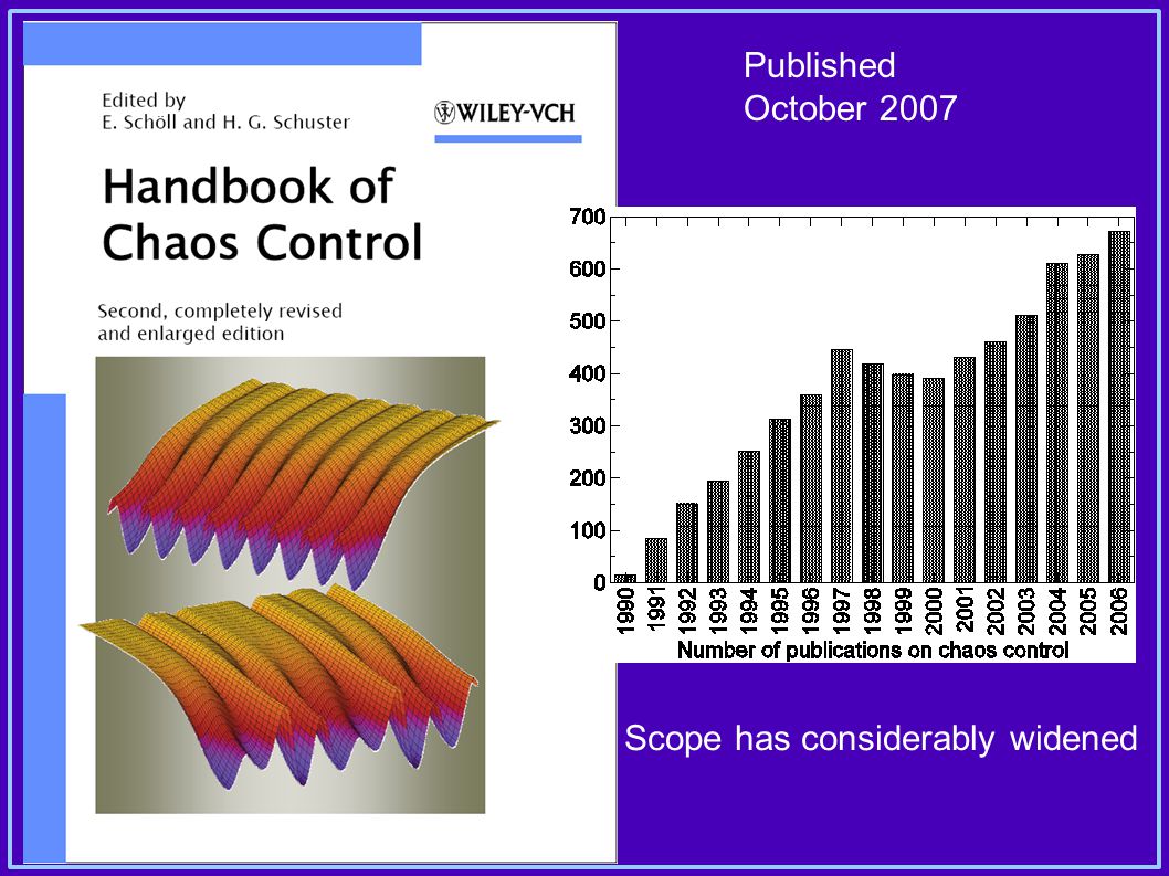 Published October 2007 Scope has considerably widened