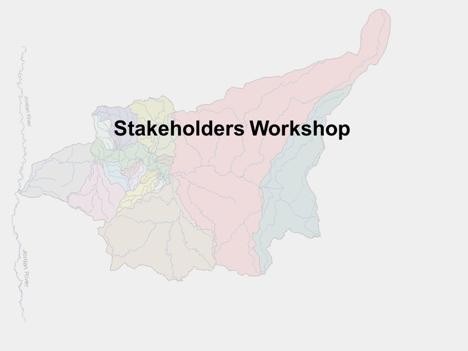 Stakeholders Workshop