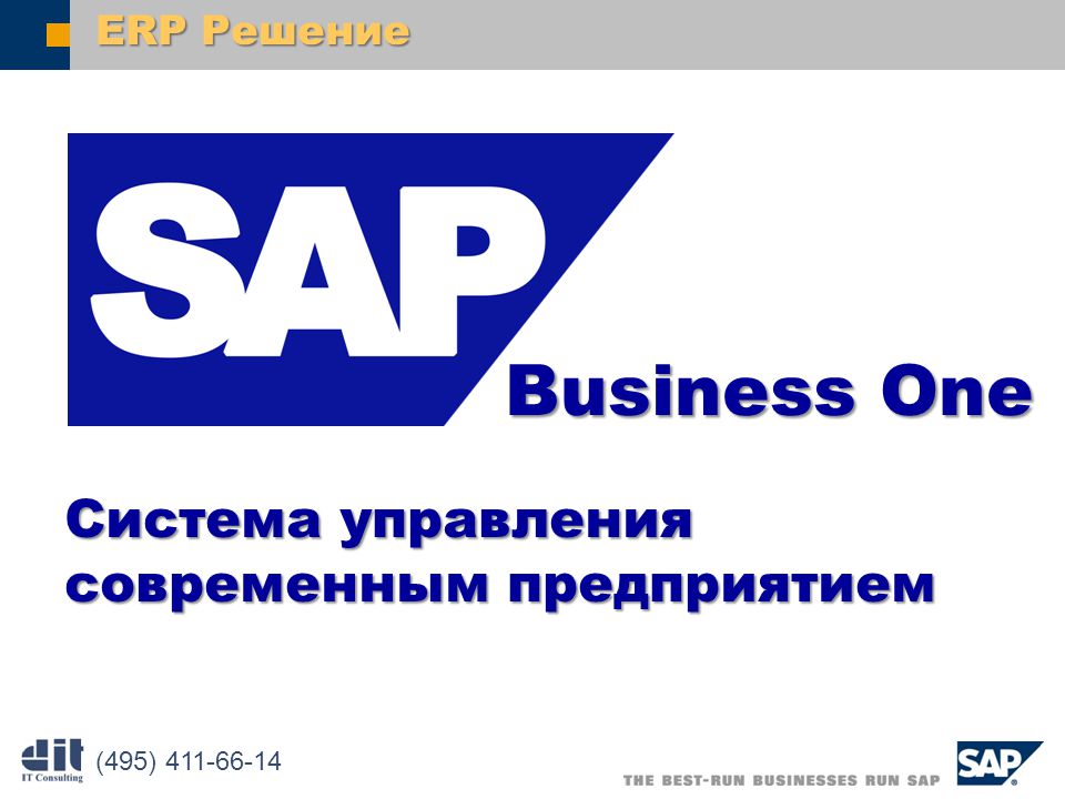 495 411. SAP BUSINESSONE. SAP AG пакет.