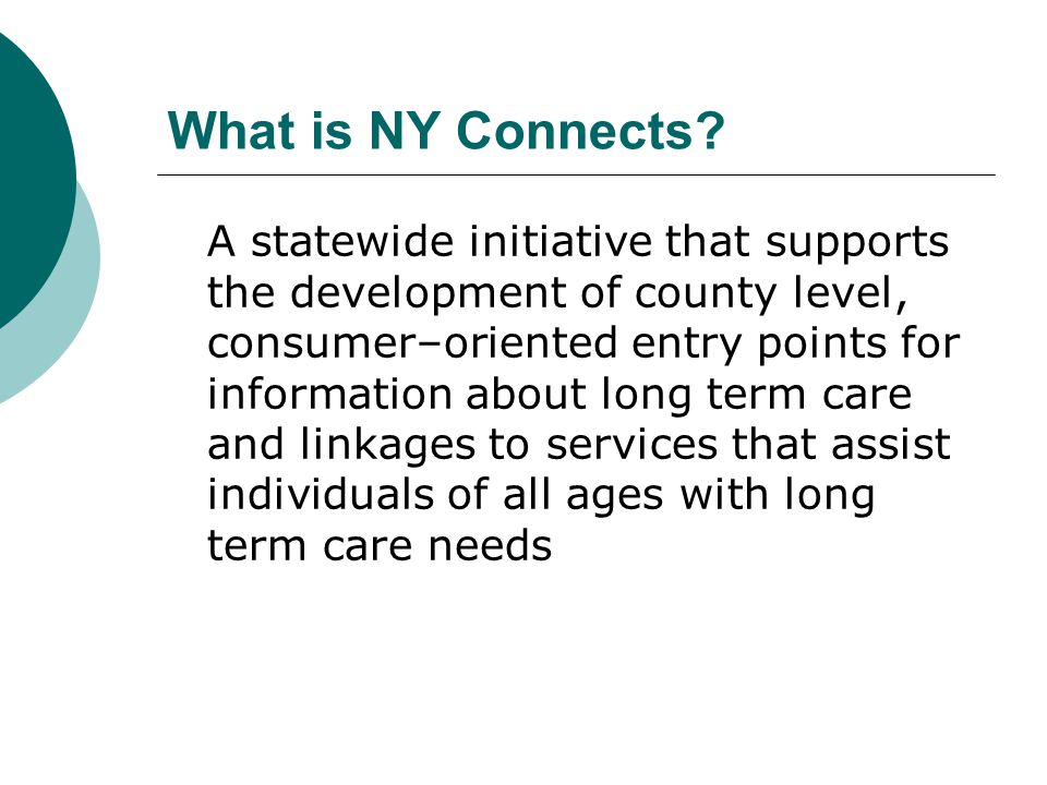 What is NY Connects.