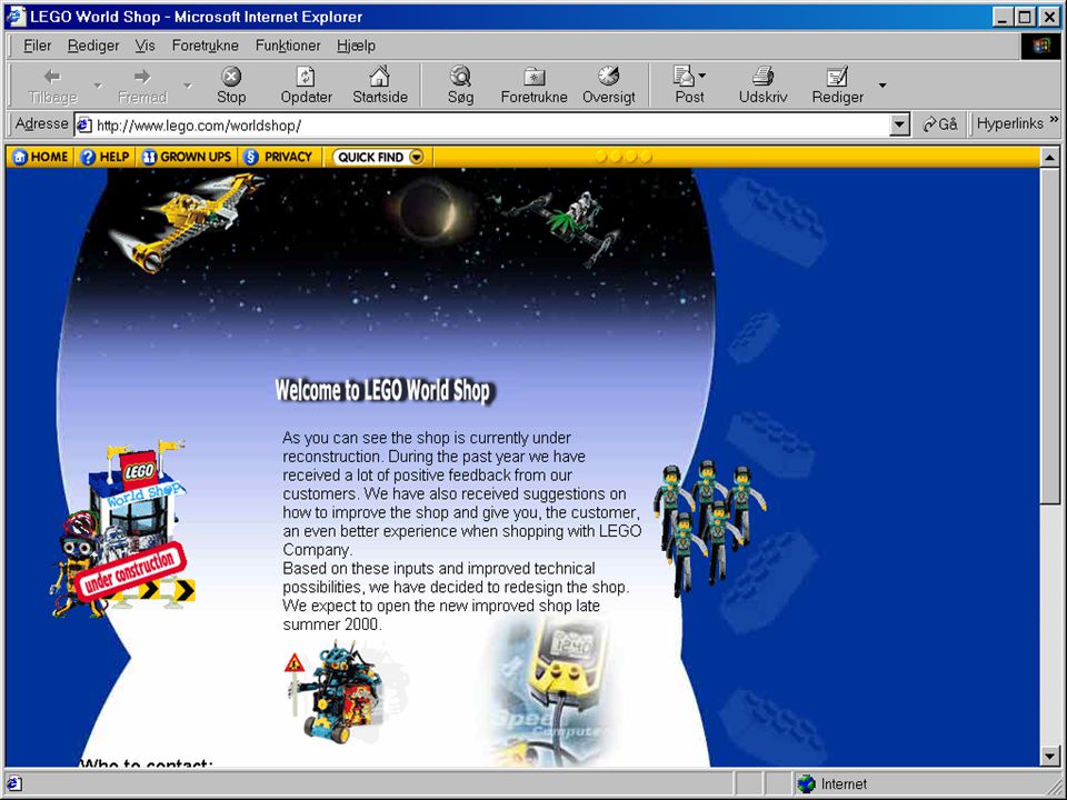 lego internet shop