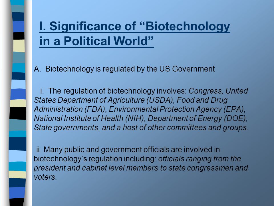 implications of biotechnology