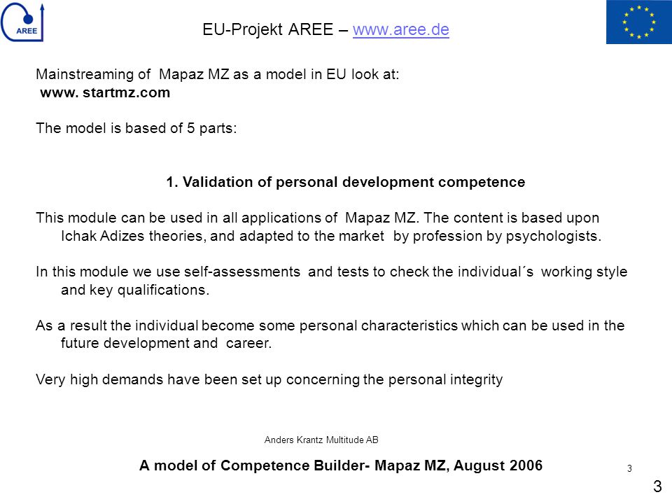 The Competence Builder
