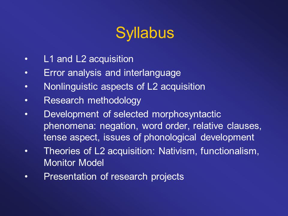 sla research topics