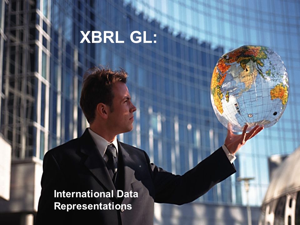 XBRL GL: International Data Representations