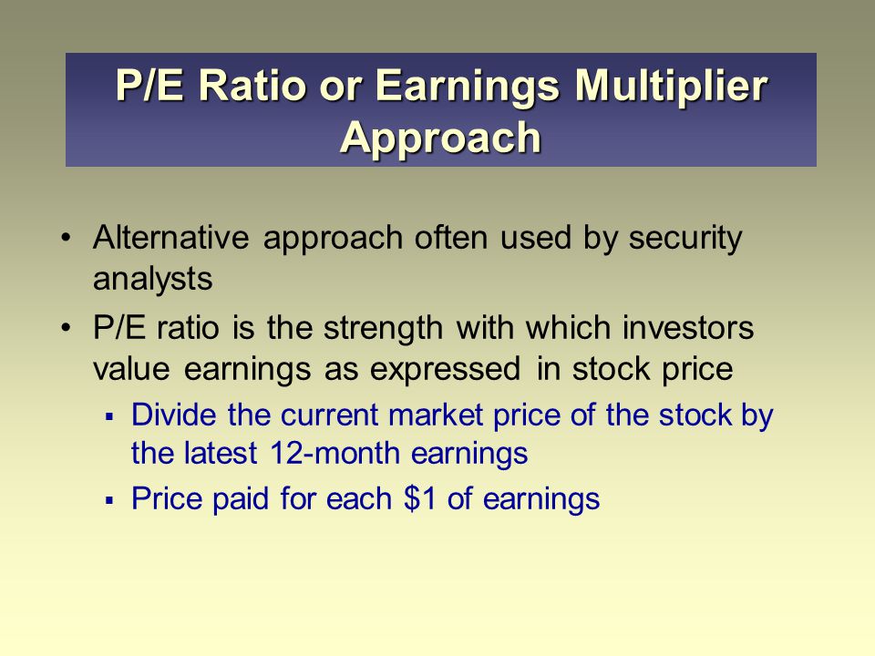 Fair value based on the capitalization of income process  The objective of fundamental analysis If intrinsic value >(<) current market price, hold or purchase (avoid or sell) because the asset is undervalued (overvalued)  Decision will always involve estimates If intrinsic value = current market price, an equilibrium because the asset is correctly valued Intrinsic Value