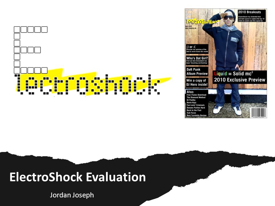 ElectroShock Evaluation Jordan Joseph