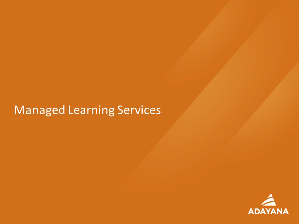 23 Managed Learning Services