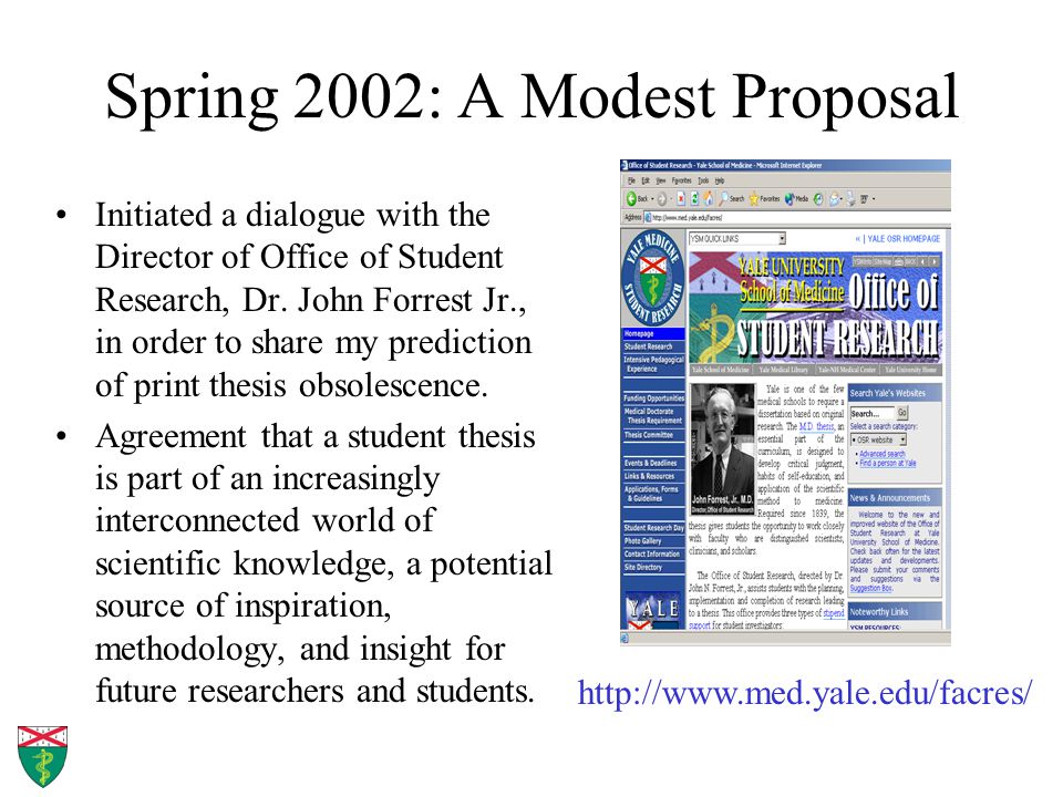 Dissertation manuscript yale
