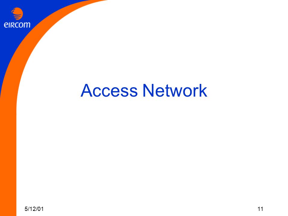 5/12/0111 Access Network