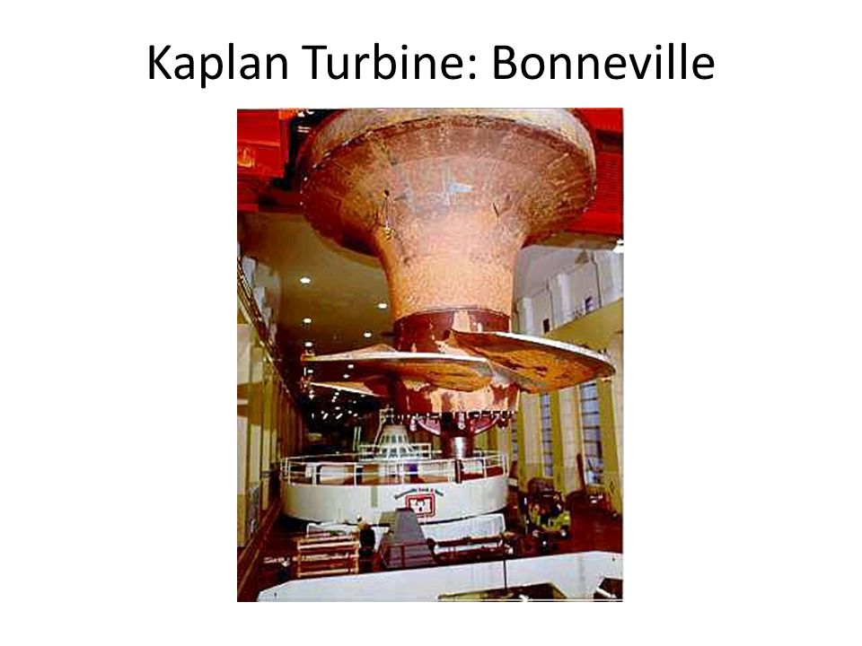 Kaplan Turbine: Bonneville