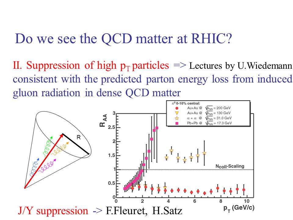 Do we see the QCD matter at RHIC. II.
