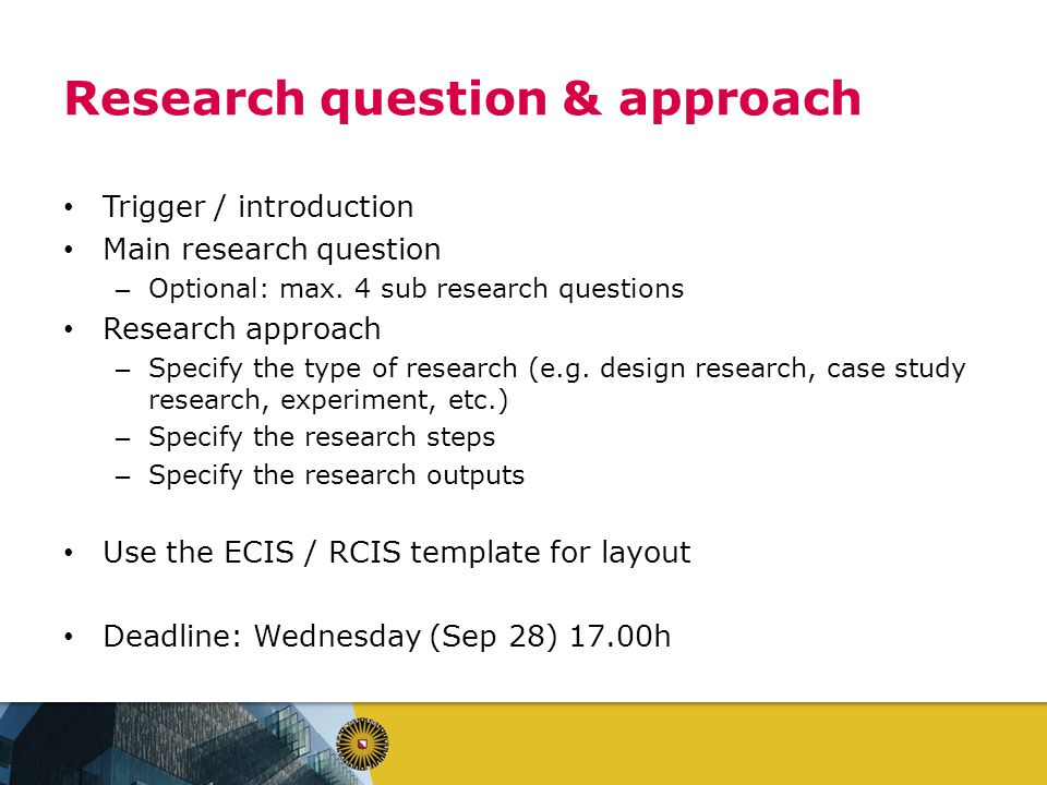 research questions sub questions in qualitative research