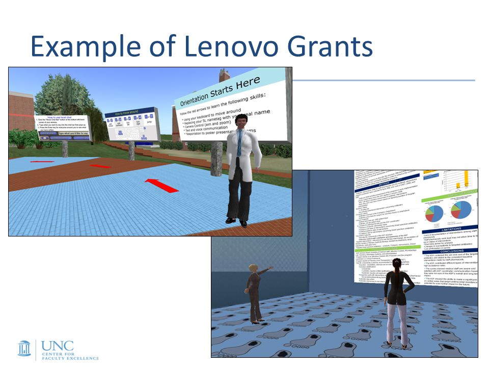 Example of Lenovo Grants