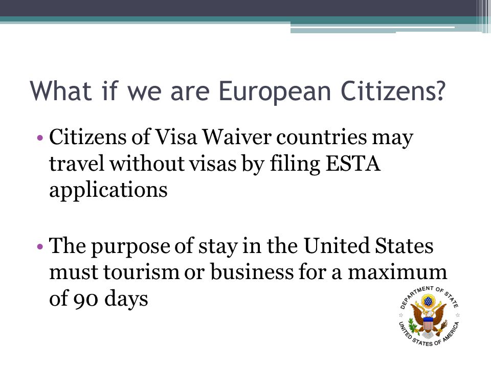 What if we are European Citizens.