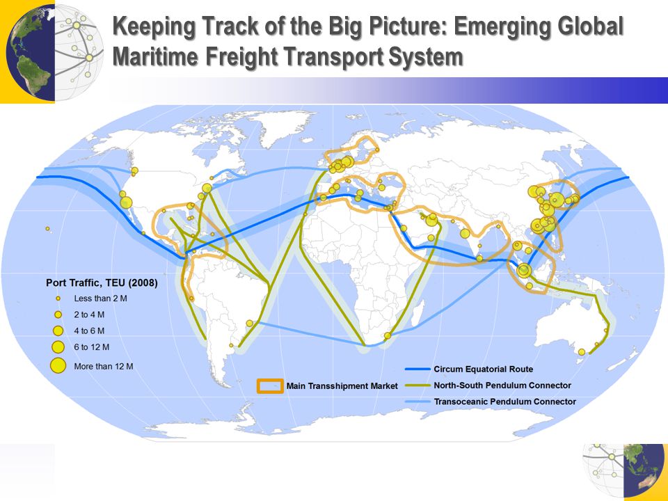 Keeping Track of the Big Picture: Emerging Global Maritime Freight Transport System