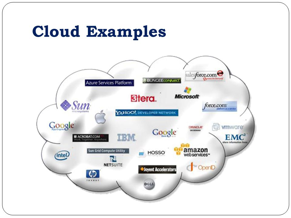 Cloud Examples