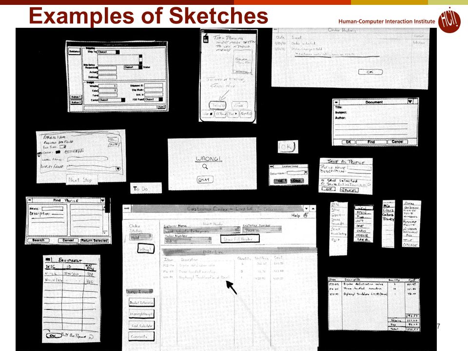 17 Examples of Sketches