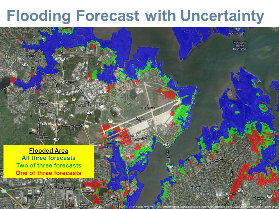 Company Confidential/Proprietary Flooding Forecast with Uncertainty 13 Flooded Area All three forecasts Two of three forecasts One of three forecasts