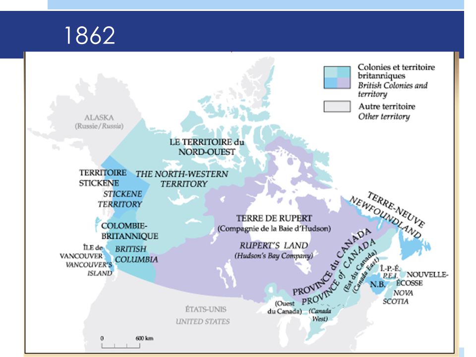 Map Of Canada 1862 James Bay Bc & Confederation!!! Swag. Recap!  Fort Victoria Established In 1843   James Douglas In Charge   Gold On The Fraser!  1858  British Columbia.  - Ppt Download