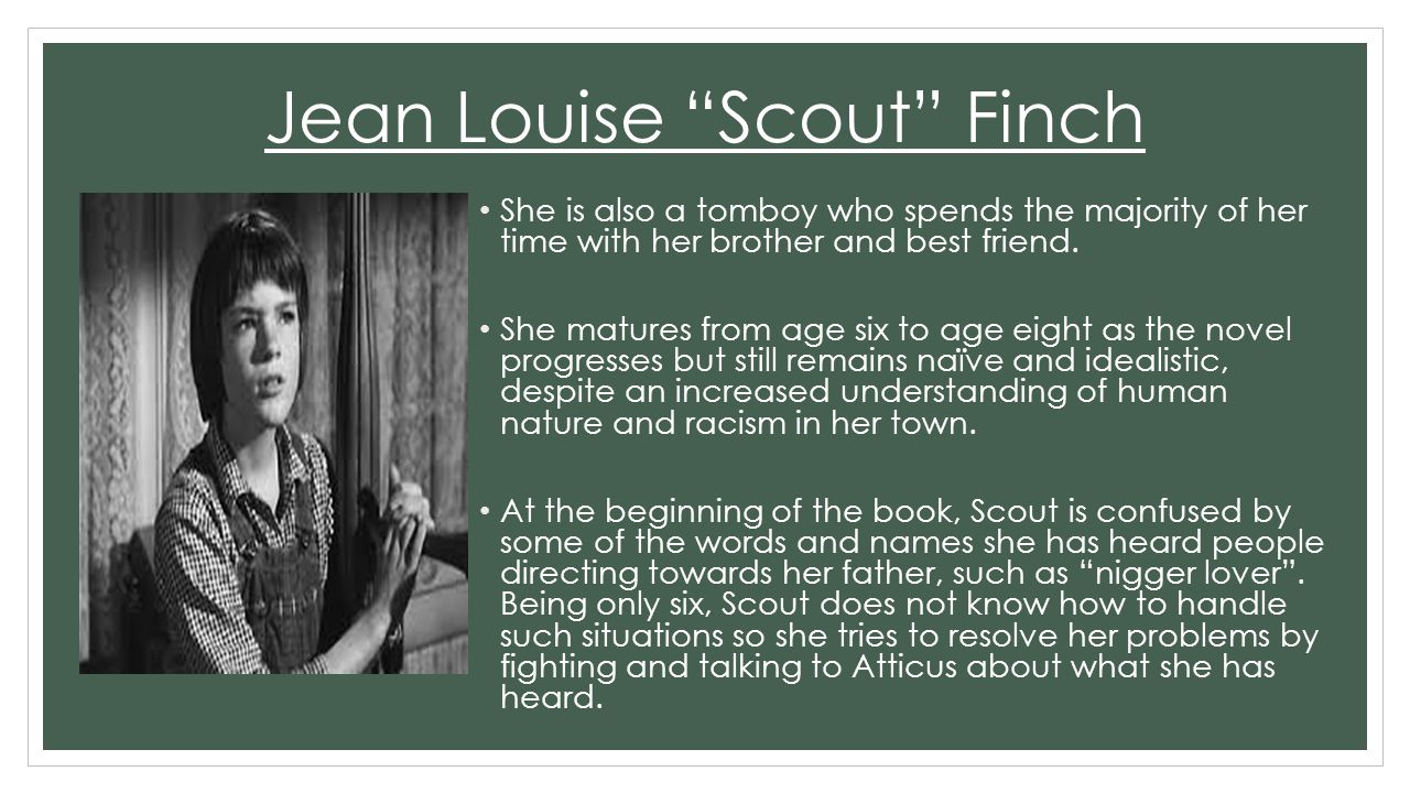jean louise scout finch character traits