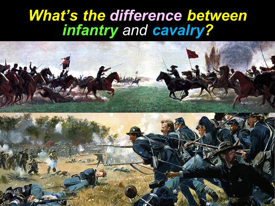 What’s the difference between infantry and cavalry