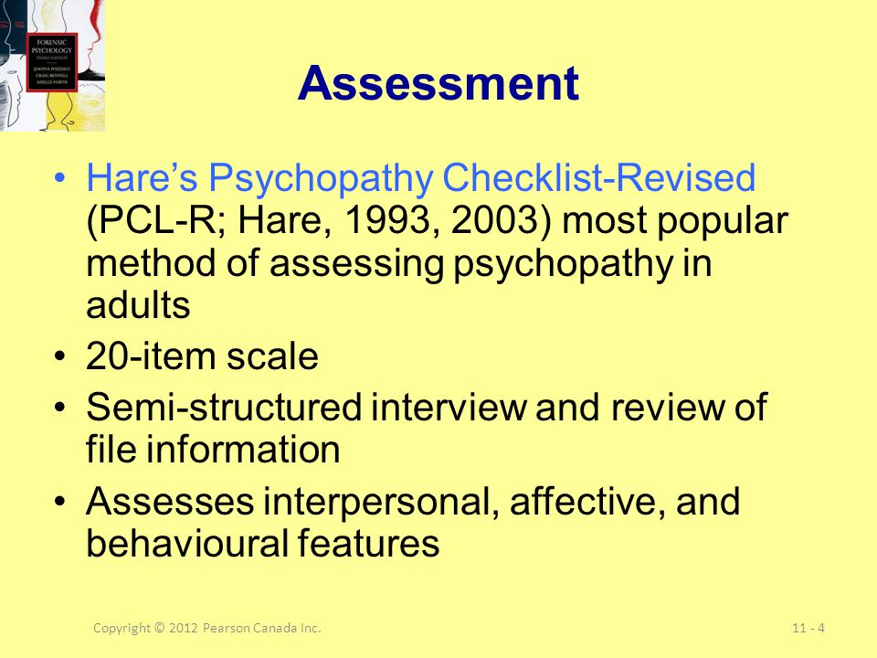 the hare psychopathy checklist revised is the hare psychopathy checklist revised is