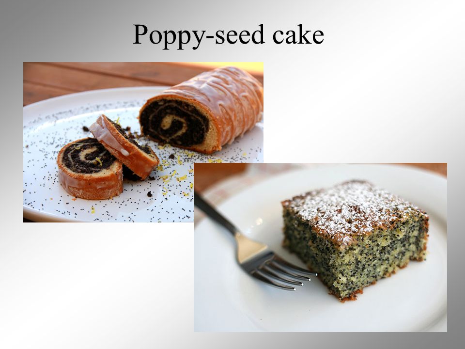 Poppy-seed cake