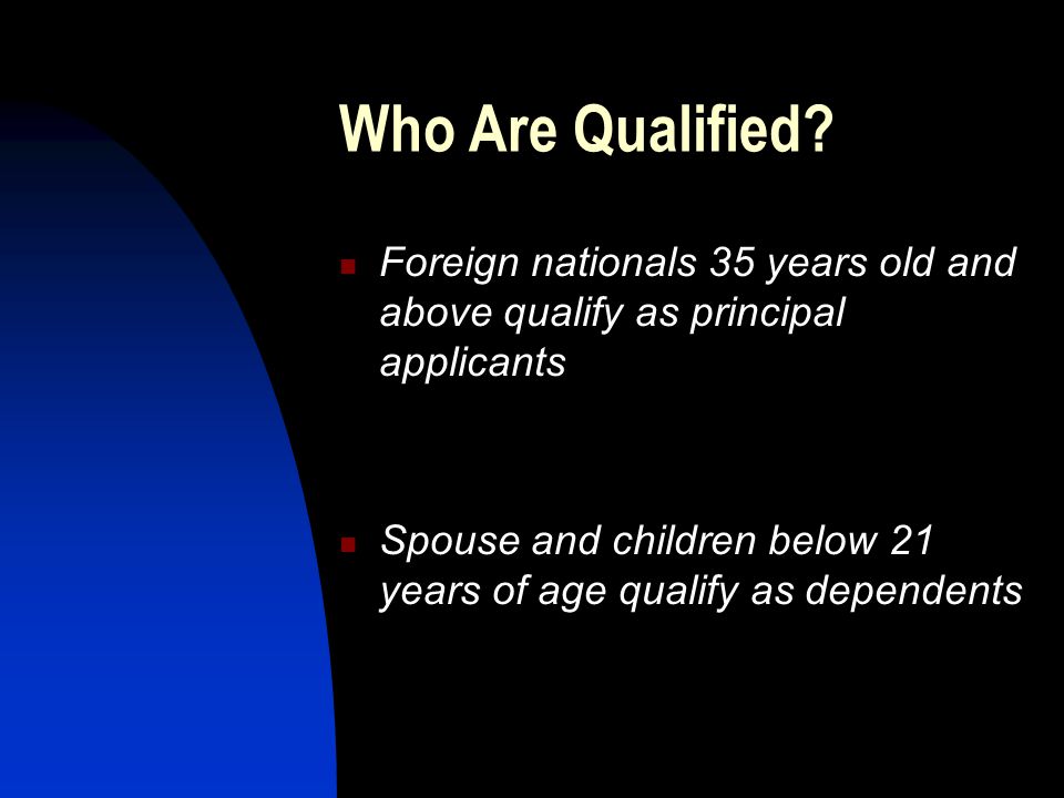 Who Are Qualified.