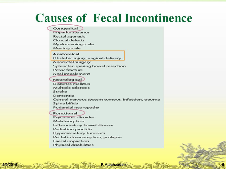 6/9/2015F. Atashzadeh1. Fecal incontinence related to pregnancy, vaginal  delivery, and cesarean Foroozan Atashzadeh Shorideh PhD nursing Candidate,  Shahid. - ppt download