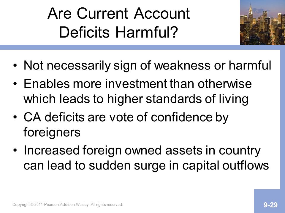 Are Current Account Deficits Harmful.