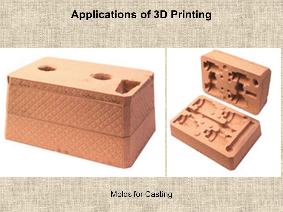 Applications of 3D Printing Molds for Casting