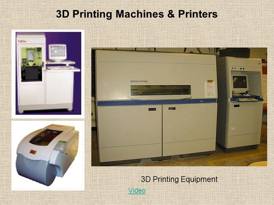 3D Printing Machines & Printers 3D Printing Equipment Video