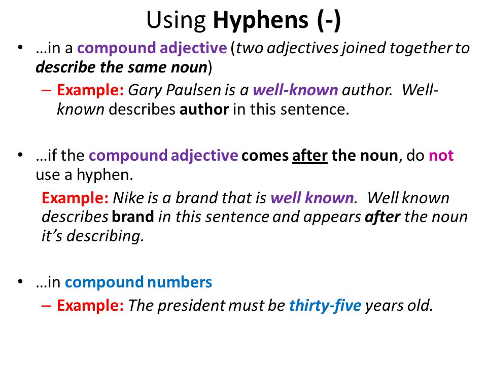 Properly Using Punctuation Marks Hyphensdashesellipses Bracketsparentheses Semicolonscolons Ppt Download