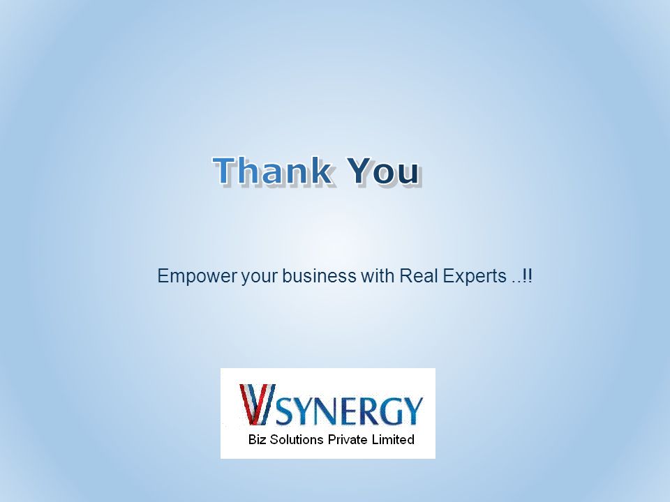 Empower your business with Real Experts..!!